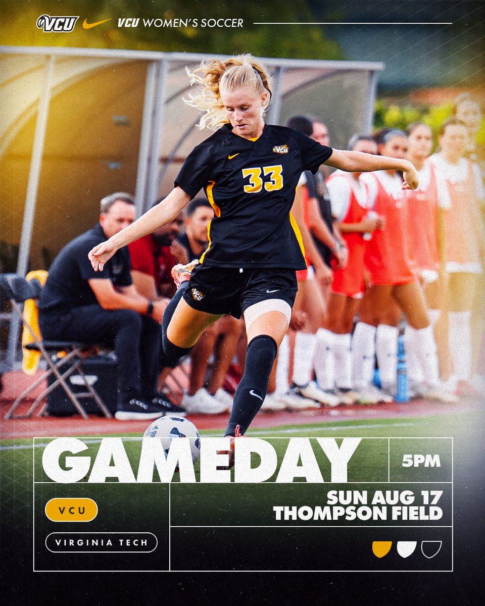VCUWomensSoccer's tweet photo. Back to it tonight👏

🆚 No. 14 Virginia Tech
📍 Blacksburg, Va.
🏟️ Thompson Field
🕔 5 PM
📺 https://t.co/DRdEwucSpQ
📊 https://t.co/xpsLW8w2Mf

#LetsGoVCU https://t.co/JV6NFSwGWV