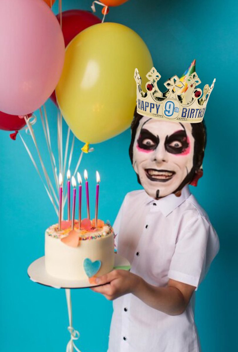 DanhausenAD's tweet image. Say “Happy Birthday Danhausen!” Or be cursed 🎈