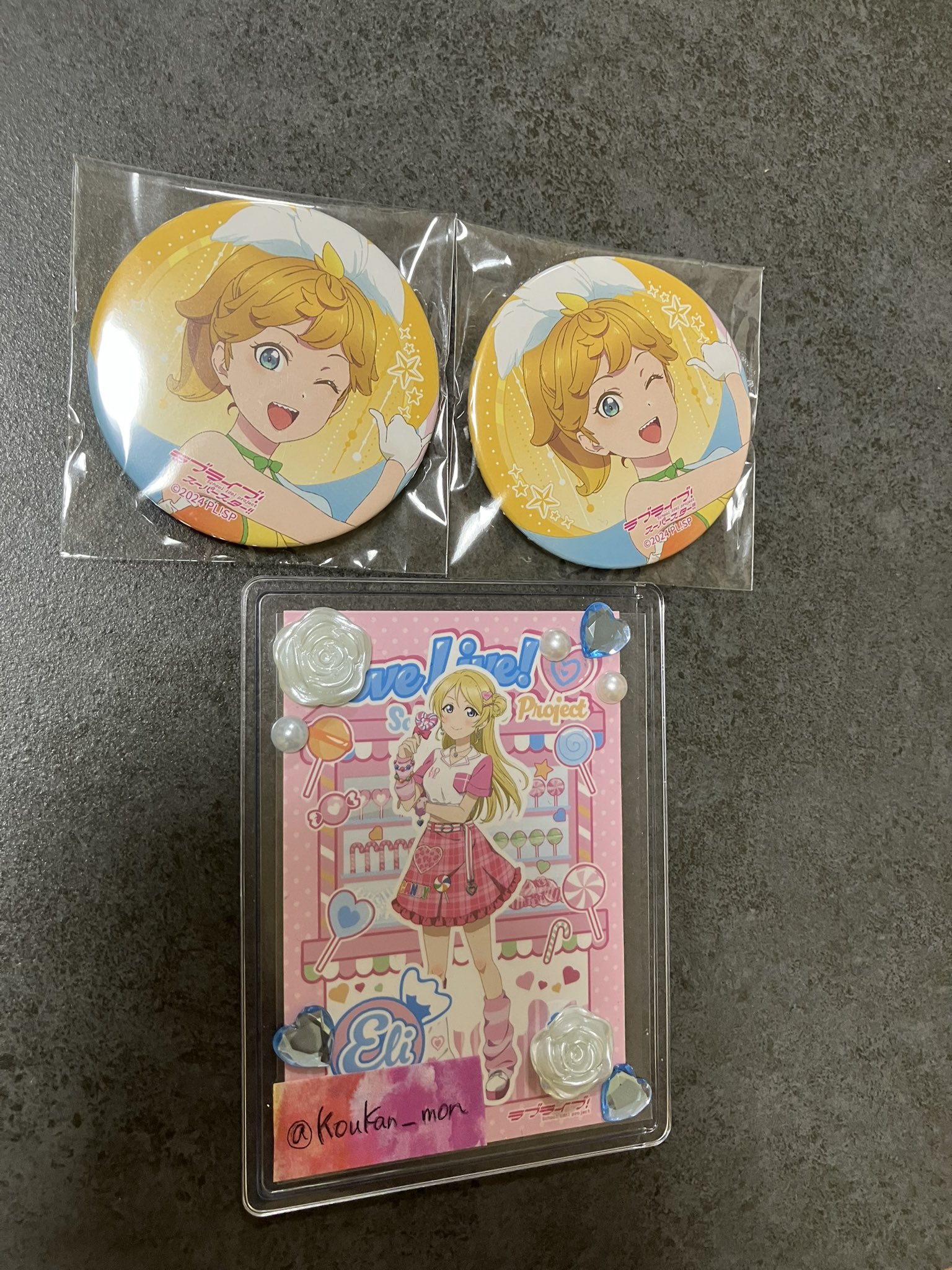 ラブライブ スーパースター 缶バッチ 聖澤悠奈 Anique Shop JAPAN