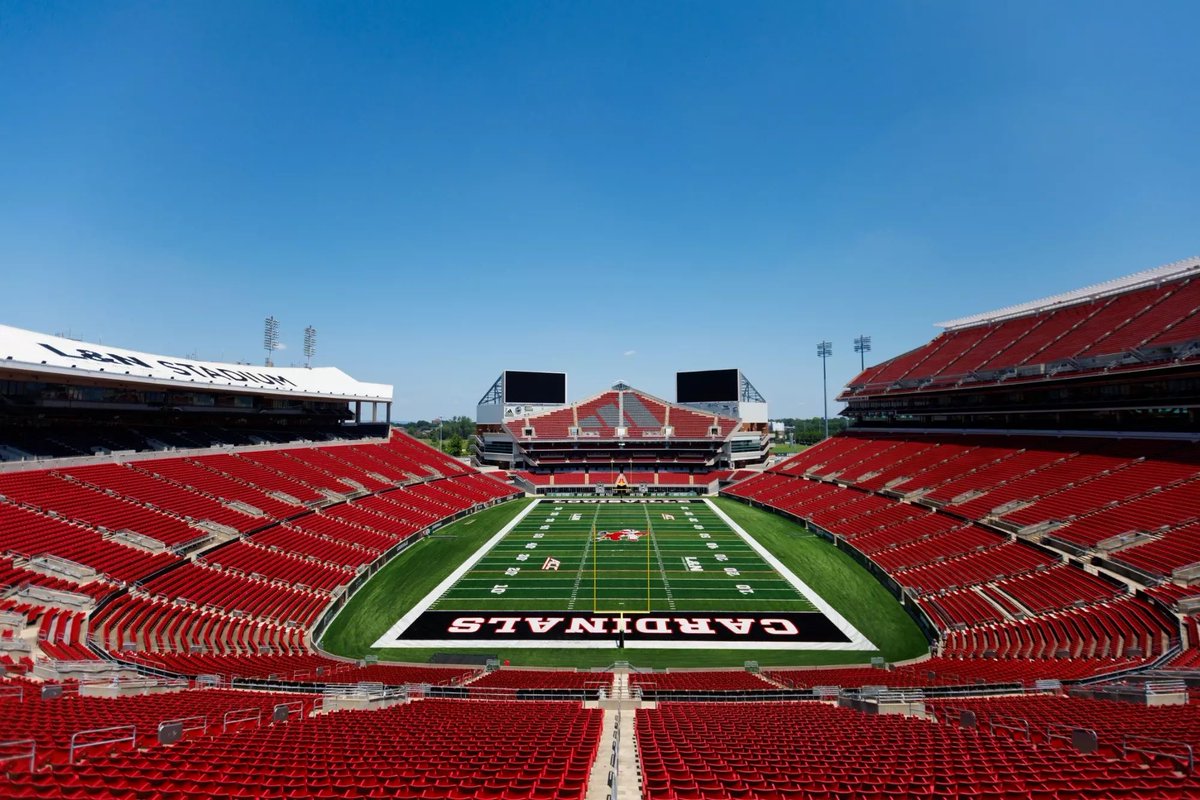 Just Means Less ACC (@fqacc) on Twitter photo One of the best places to watch college football.
🏟️L&N Federal Credit Union Stadium🏟️
📍Louisville, KY
Home to <a href="/LouisvilleFB/">Louisville Football</a>
Opened: 1998
Capacity: 58,923 One of the best places to watch college football.
🏟️L&N Federal Credit Union Stadium🏟️
📍Louisville, KY
Home to <a href="/LouisvilleFB/">Louisville Football</a>
Opened: 1998
Capacity: 58,923