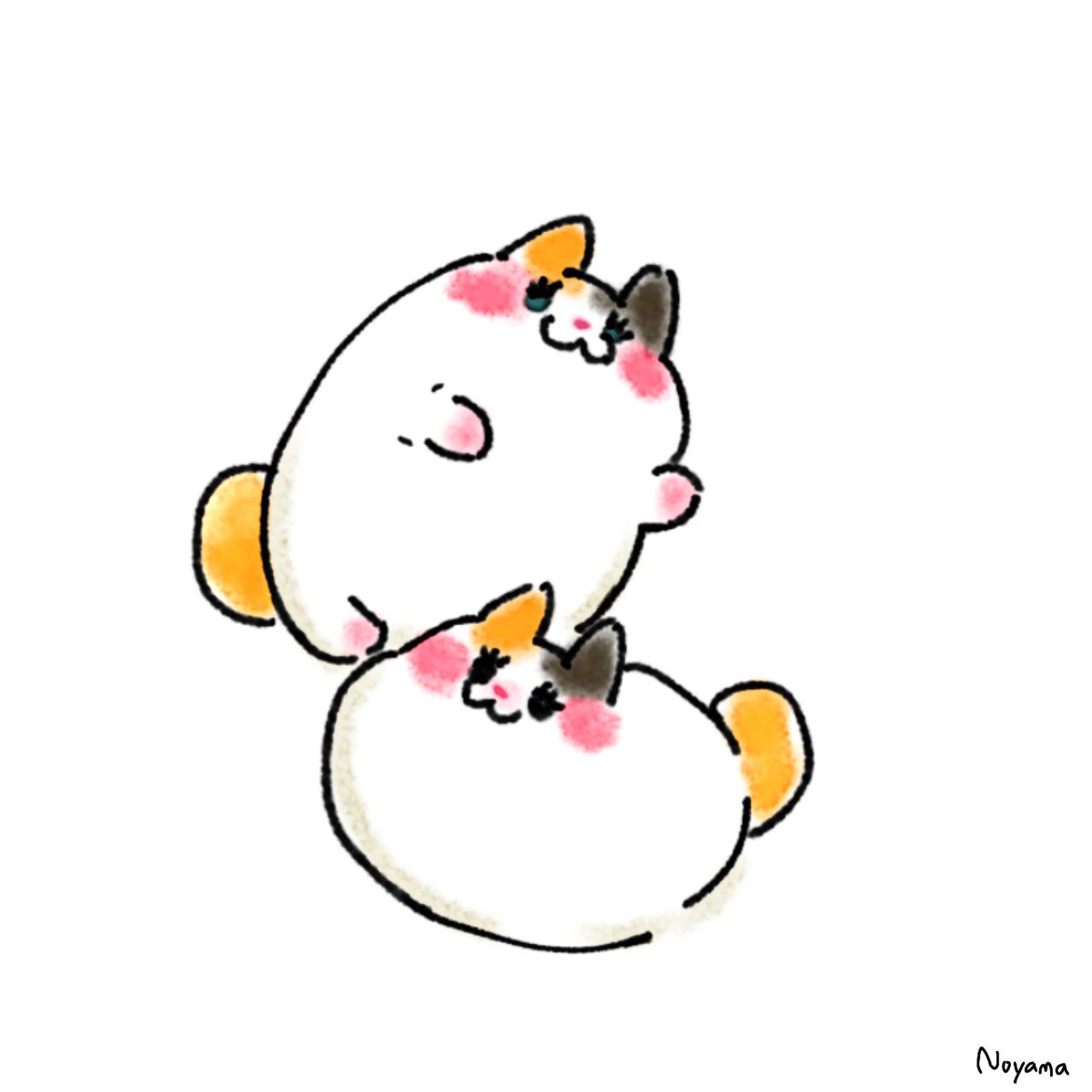 ファットキャット
水彩風に…