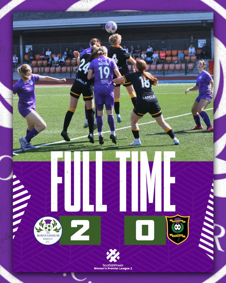 Three points to kick off Season 2025/26! 🔥

⚽ Amy Forbes (3')
⚽ Emily Reid (63')

🟣 2-0 🦁 | #ThistleLive