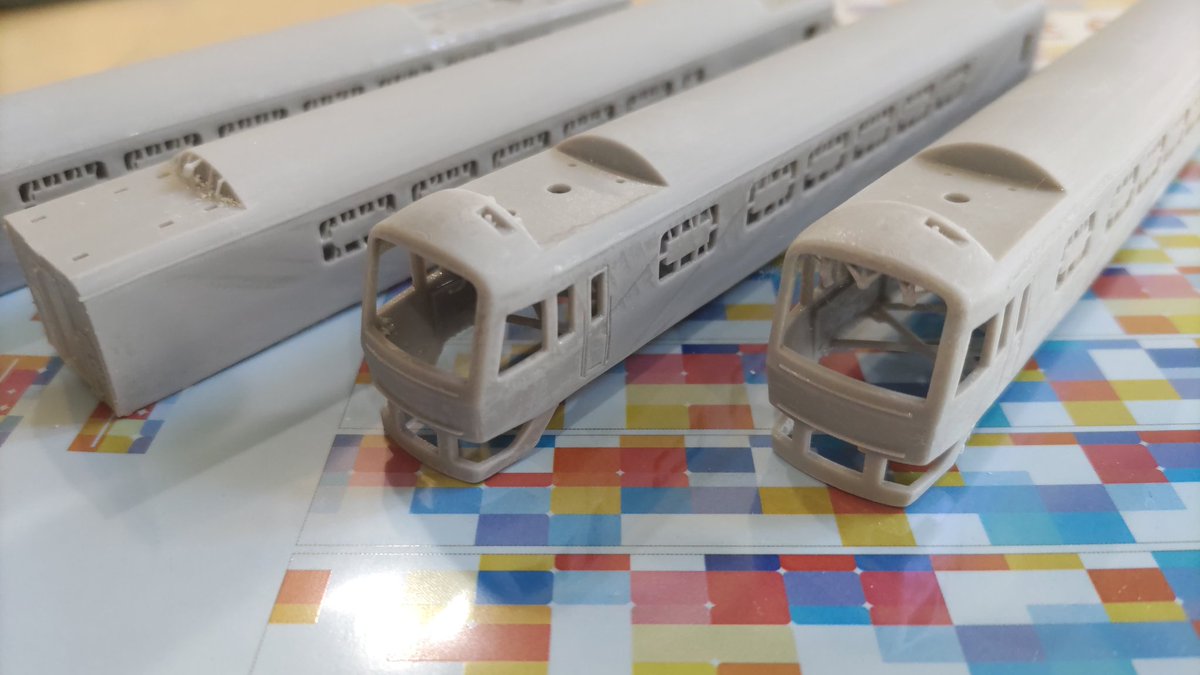 きらきらうえつ制作記① 先日JNMAで購入した #宇治川車輌製作所 さんの
