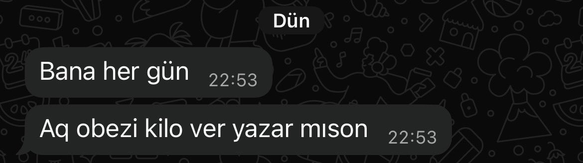 İki yeni mesaj