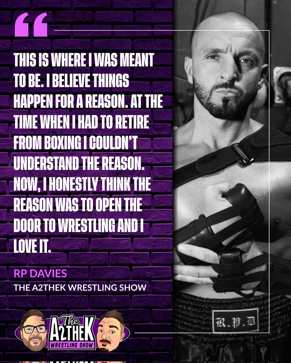 The awesome <a href="/RPDFighter/">RP Davies</a> knows the end of his boxing career opened the door to wrestling and he's already proving to be a huge success across the UK! #rpd #rpdavies #prowrestling #britishwrestling #progresswrestling #ukwrestling