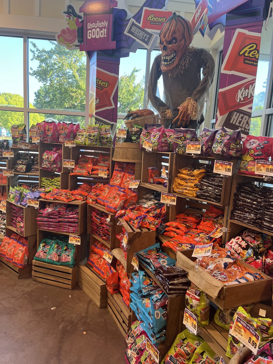 Halloween candy in the middle of August? I can’t even …