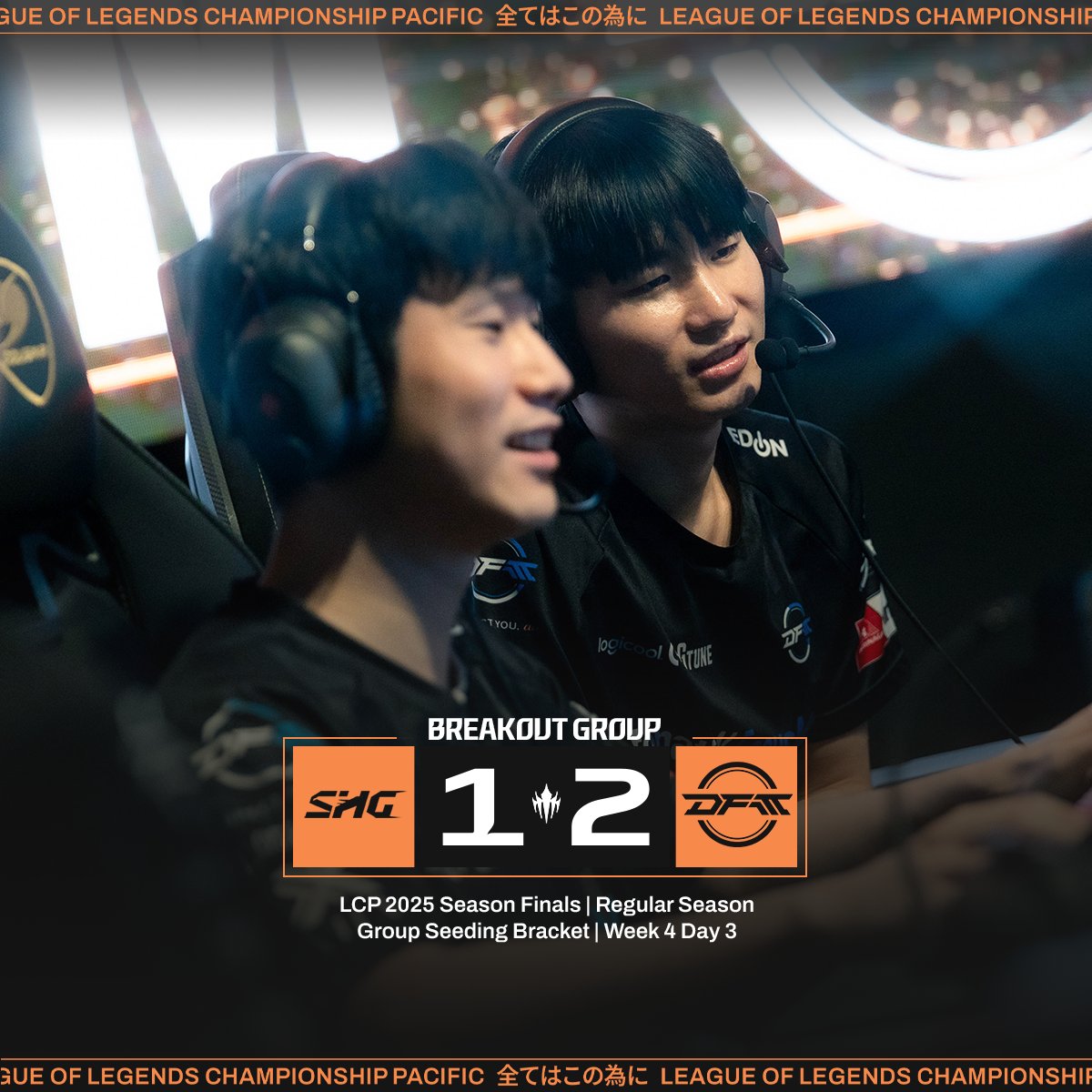 lolpacificen's tweet image. A crushing final game from DFM secures a 2-1 series win over SHG.

#LoLPacific