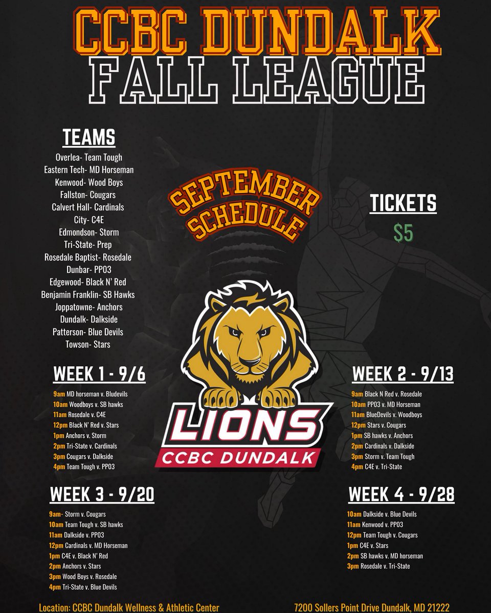 It's that time of year again 🔥 🔥 🦁 🔥 🔥