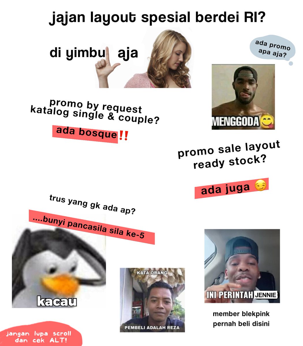 help rimswit < lagi > ya temans timaci!

ha____ai! yimbul hadir mengadakan promo sepesial bardei Indo dari tanggal 17-20 Agus sebesar 𝟏𝟕-𝟐𝟓%* dengan slot terbatas lhoOo. cek ALT lalu scroll kebawah untuk melihat segudang promo menarik lainnya 🇮🇩 #zonauang