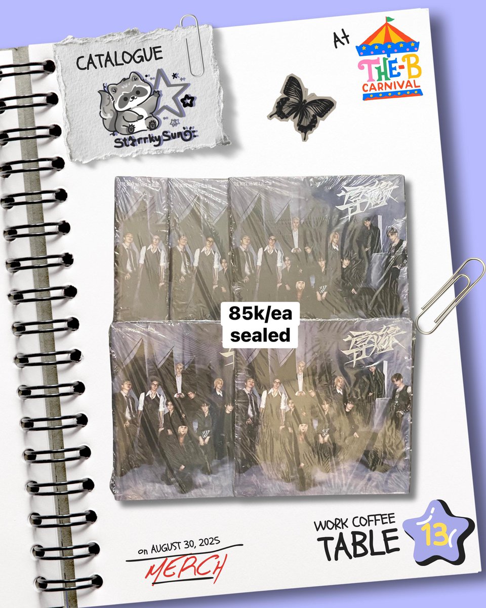 WTS PHOTOCARD THE BOYZ 📌 tweet media