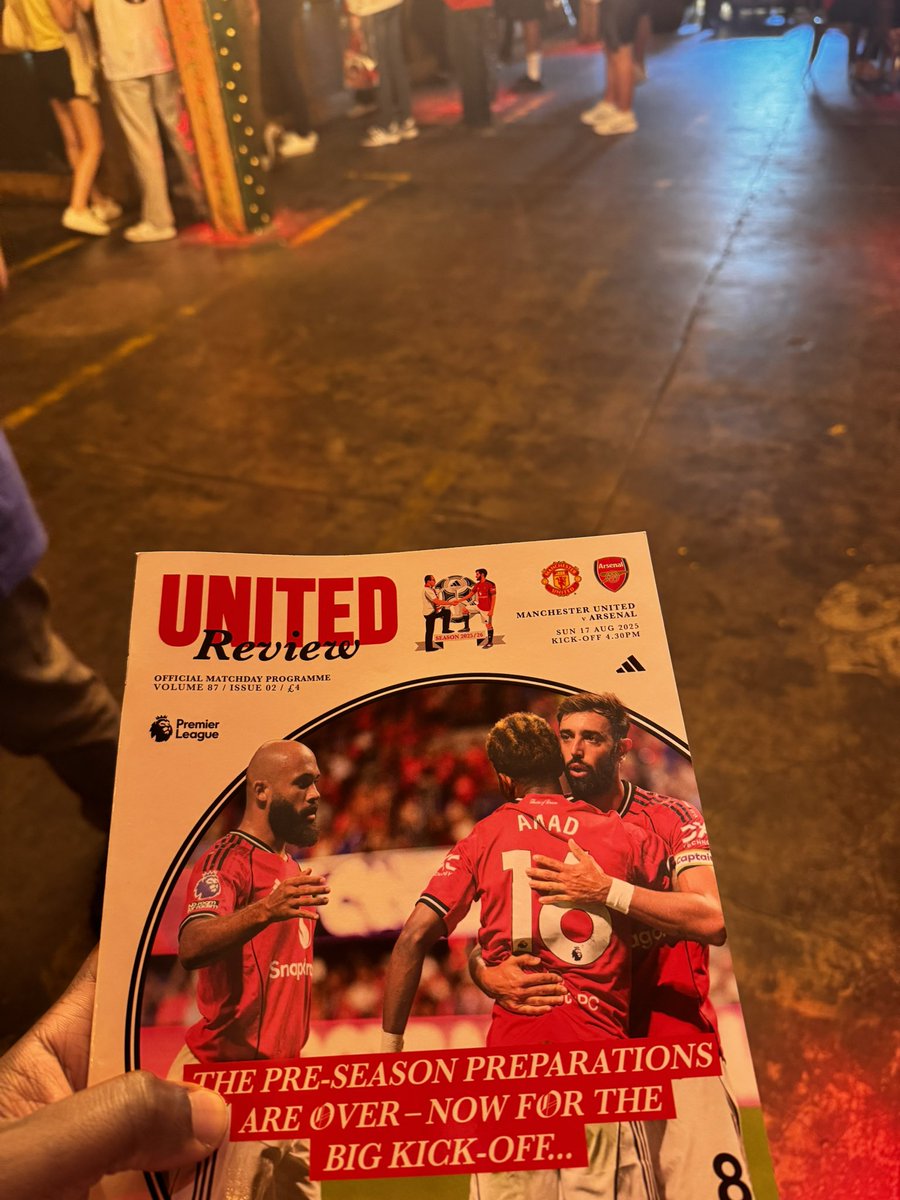 We’re ready for Arsenal #GGMU