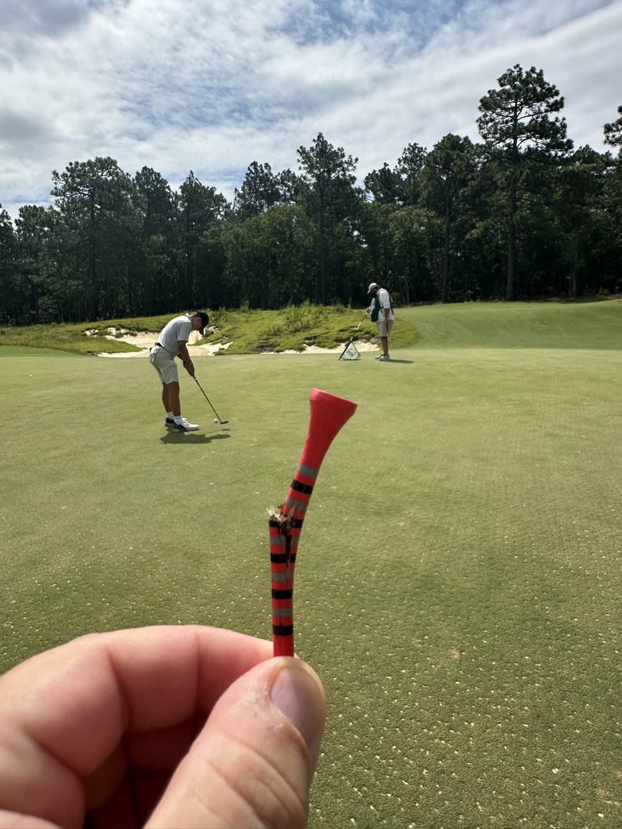 Had ourselves a day on #10. <a href="/GolfersJournal/">The Golfer's Journal</a> <a href="/PinehurstResort/">Pinehurst Resort</a>