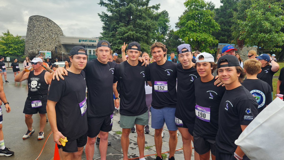This morning members of the team participated in Running The Rapids 5k in memory of Tina Zell with proceeds going to the Niagara Collaboration #Uncommon