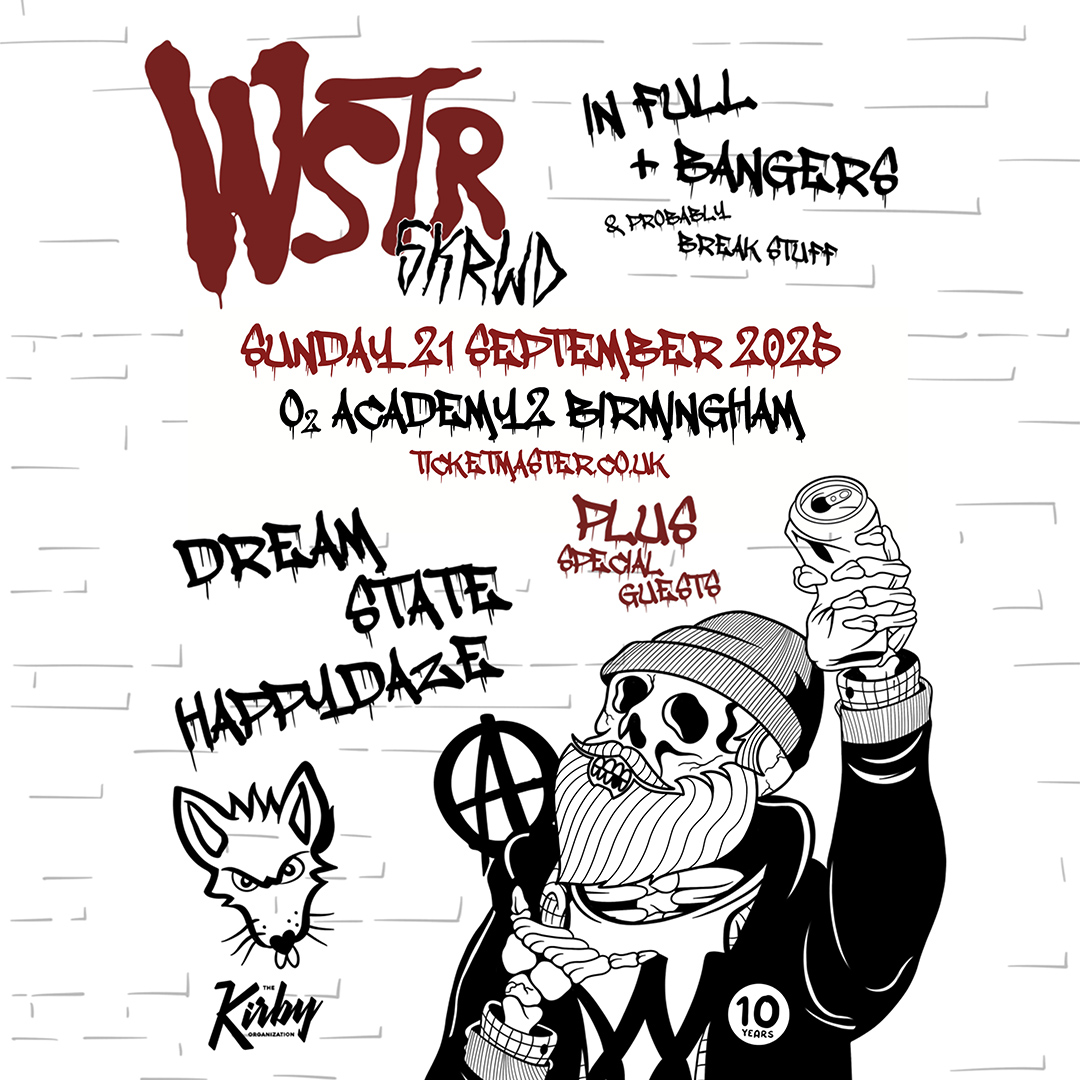 ICYMI / Pop punk rockers <a href="/wstrband/">WSTR</a> are here next month - Friday 21 September, with guests @dreamstateuk and <a href="/happydazeuk/">happydaze</a>! Tickets available - amg-venues.com/hlHL50WFcfk