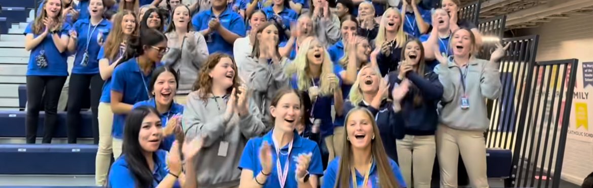 What a student section <a href="/BarstoolProv/">STATE CHAMPS BARSTOOL PROV</a> <a href="/barrymatthews45/">Barry Matthews</a>
