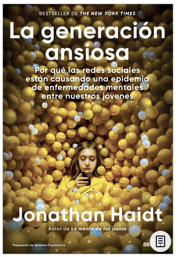 📖 La generación ansiosa: Por qué las redes sociales están causando una epidemia de enfermedades mentales.

EPUB disponible en: biblio.cyldigital.es/info/la-genera…

#habilidades #comunicación