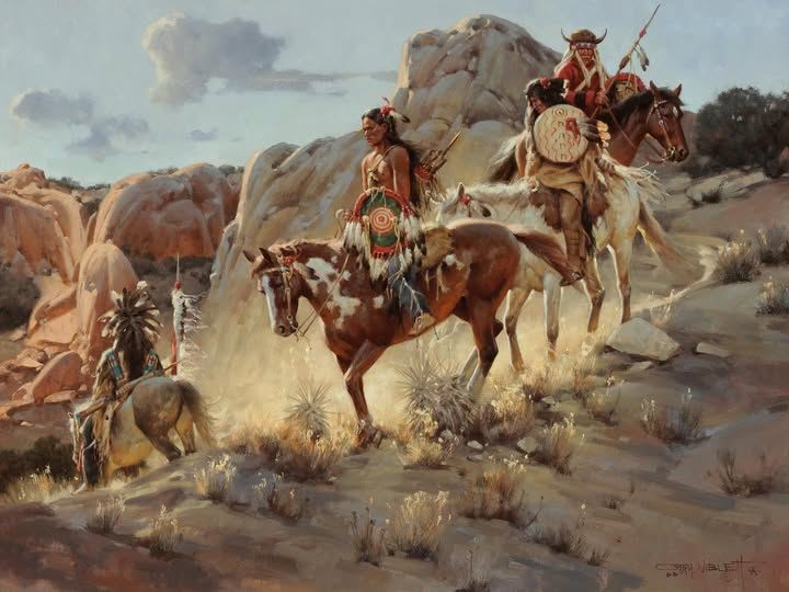 Ancient Trail of the Dog Soldiers (2007)
By Gary Niblett
b. 1943