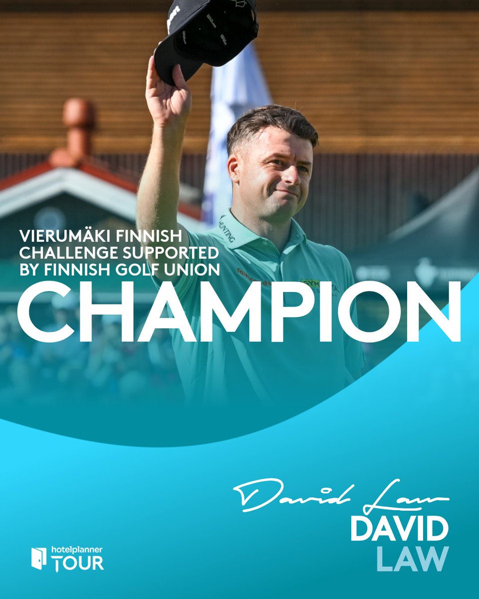 Good job <a href="/DavidLawGolf/">David Law</a> 👏👏👍