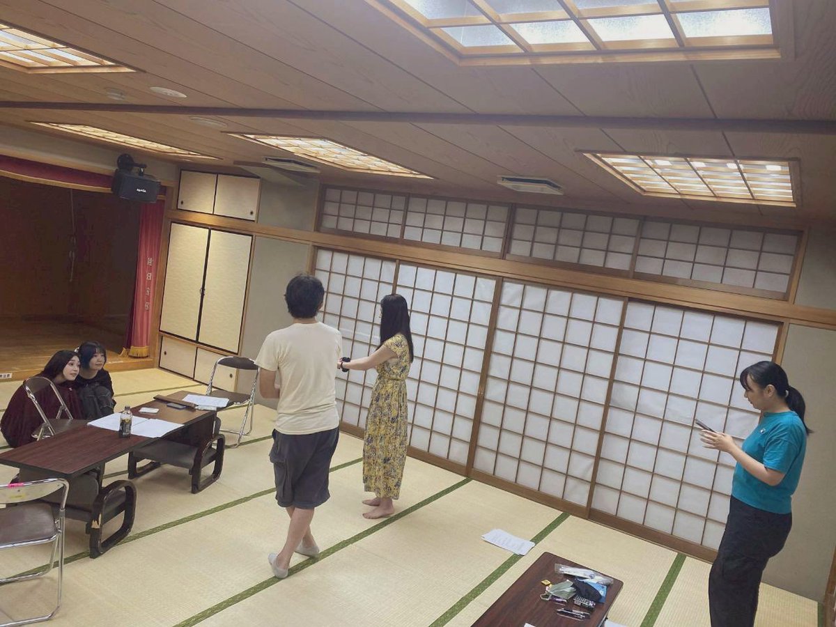 honoka090823's tweet photo. 着々と、皆んなで稽古ちう（中）だよ、
コラソンはデイドリームちう（中）
本番は来月から！ぜひ観に来てね🐱
チケット発売ちう（中）🎟️
https://t.co/IIspsVOPnn https://t.co/x1o4VCmArE