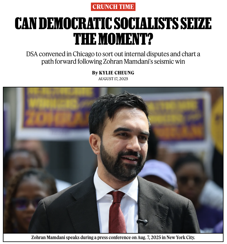 “People are very angry with the system right now,” union organizer Alex Brower says.

“At [Democratic Socialists of America] DSA, we’re leading by saying, ‘OK, here’s a material problem. Here’s how DSA proposes to fix it.’”

Story: rollingstone.com/politics/polit…