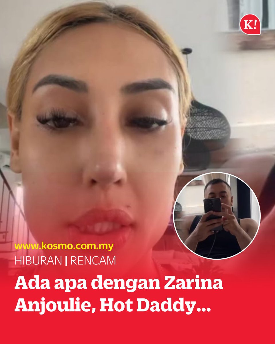 Kosmo! Online on X: Pelakon sensasi, Zarina Anjoulie sekali lagi memancing  perhatian ramai apabila berkongsi sebuah video bersama pelakon lucah yang  dikenali sebagai Hot Daddy. t.coJD8RRCHgKs  t.coWX0piOplZ1  X