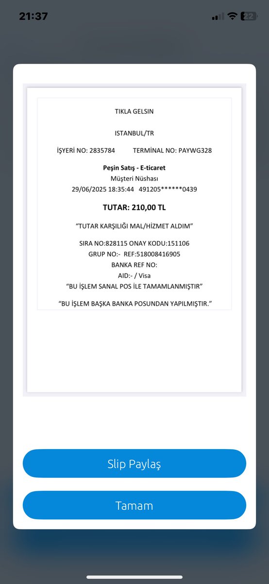 29/06/25 tarihinde canpark avm de bulanan #sbarro pizzadan #tıklagelsin üzerinden gelal ile pizza aldım fakat #sbarro bana pizzayı vermedi biz #tıklagelsin ile çalışmıyoruz dedi ve ücret iademi yapmadı #şikayetvar üzerinden yazmama rağmen ne arayan ne soran oldu. #sbarro #tıklage