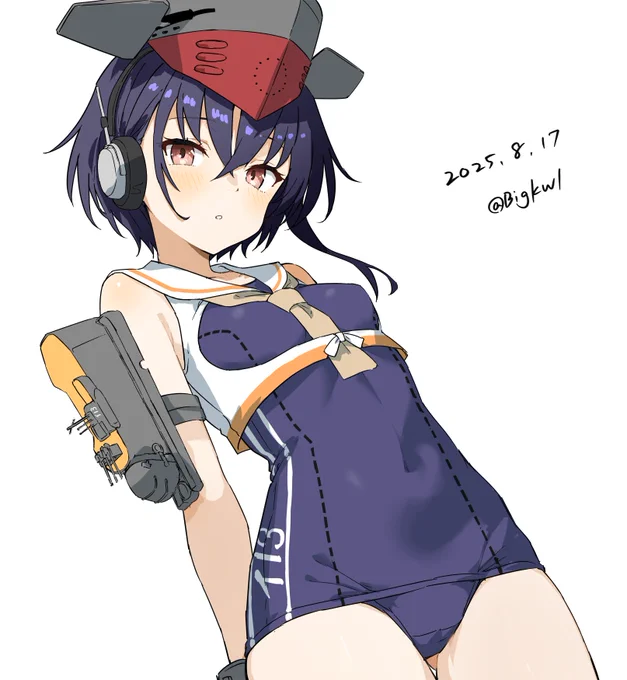 伊13 #艦これ版深夜の真剣お絵描き60分一本勝負 #艦これ版真剣お絵描き60分一本勝負_20250817