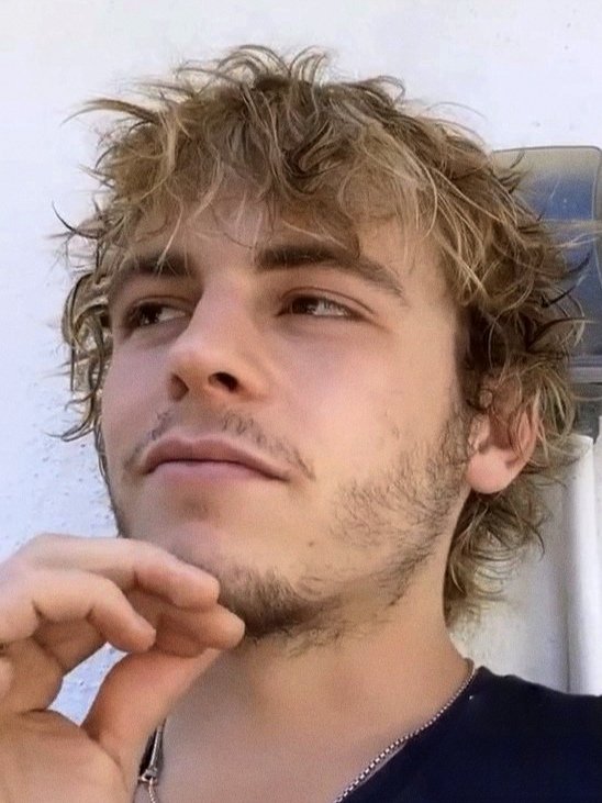 when he was trying to grow a beard 🦁