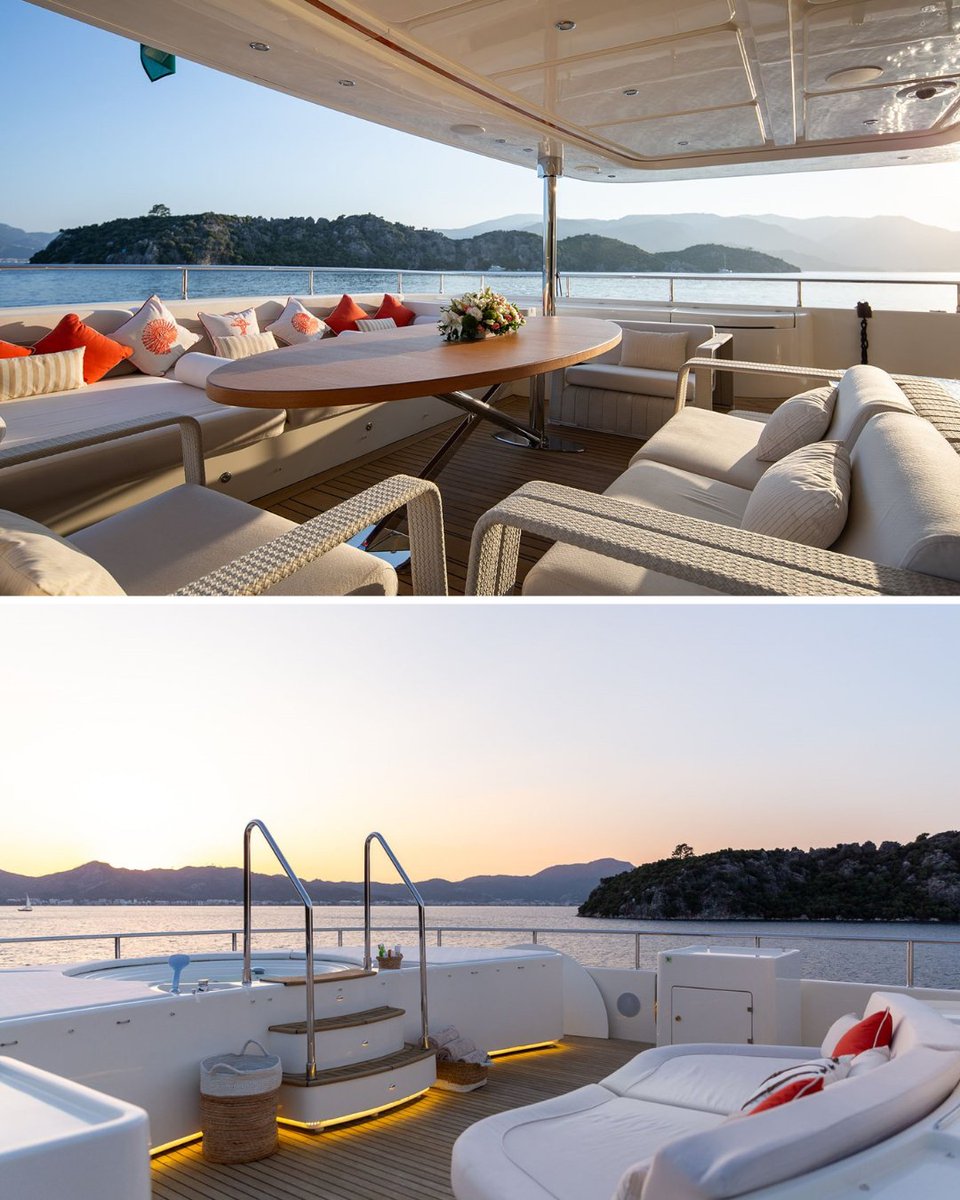 LADY I: Crafted for moments that matter.

This 140’ (42.6m) CRN tri-deck motor yacht offers spacious decks, expert crew, and all the luxury you need for the ultimate charter experience.
🛌 Sleeps 10 guests in 5 elegant cabins including a VIP and convertible suites
🧖‍♂️ Relax in the