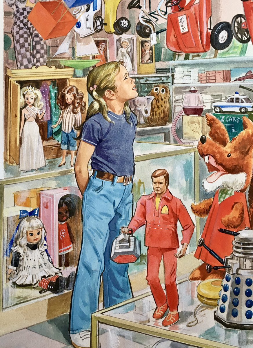 Saturday night TV in the 1970s - summed up in the toy shop (1977)
Artist: Martin Aitchison