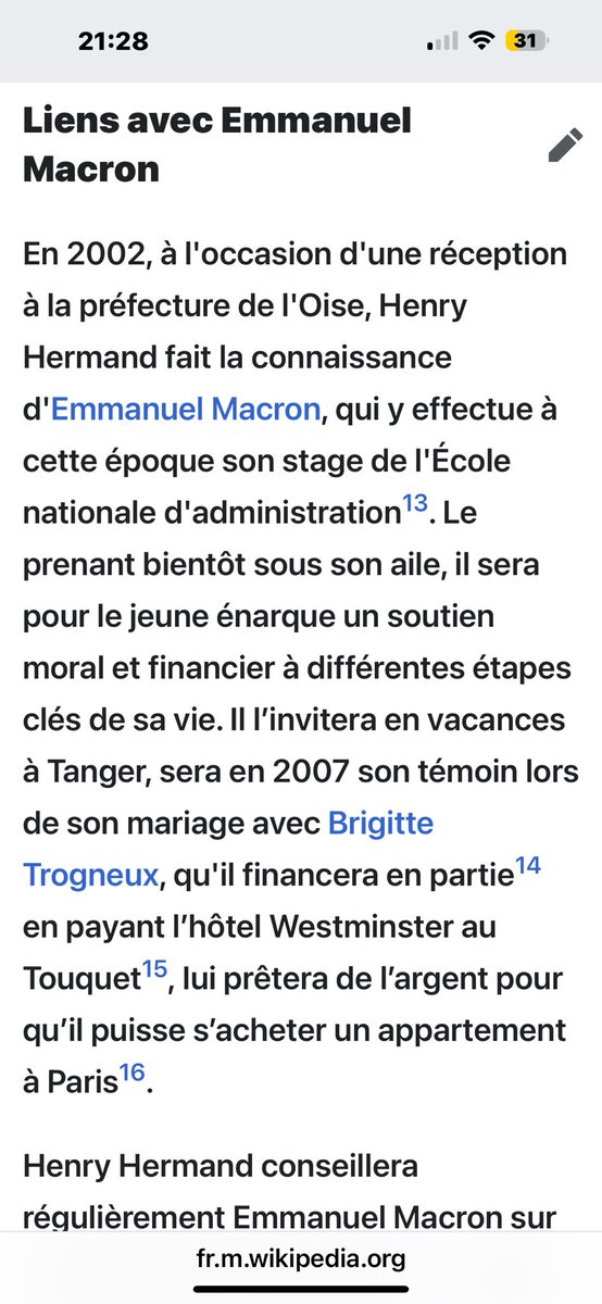 CharretChristo1's tweet image. Cet homme a piloté Macron jusqu’à la présidence. 
Il a rencontré Macron quand il avait 25 ans et lui 78 ans. Aussitôt ce fut le coup de amicale et désintéressé. Le type d’amis II vous paye votre appartement, votre mariage et j’en passe Quelle merveilleuse histoire ….