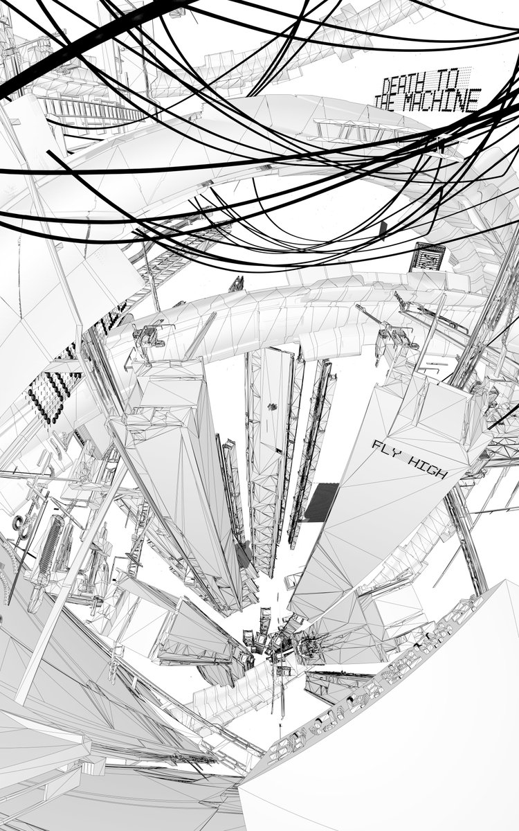 Reply with your PFP and I'll add it as a neon hologram in this massive megalopolis I'm working on