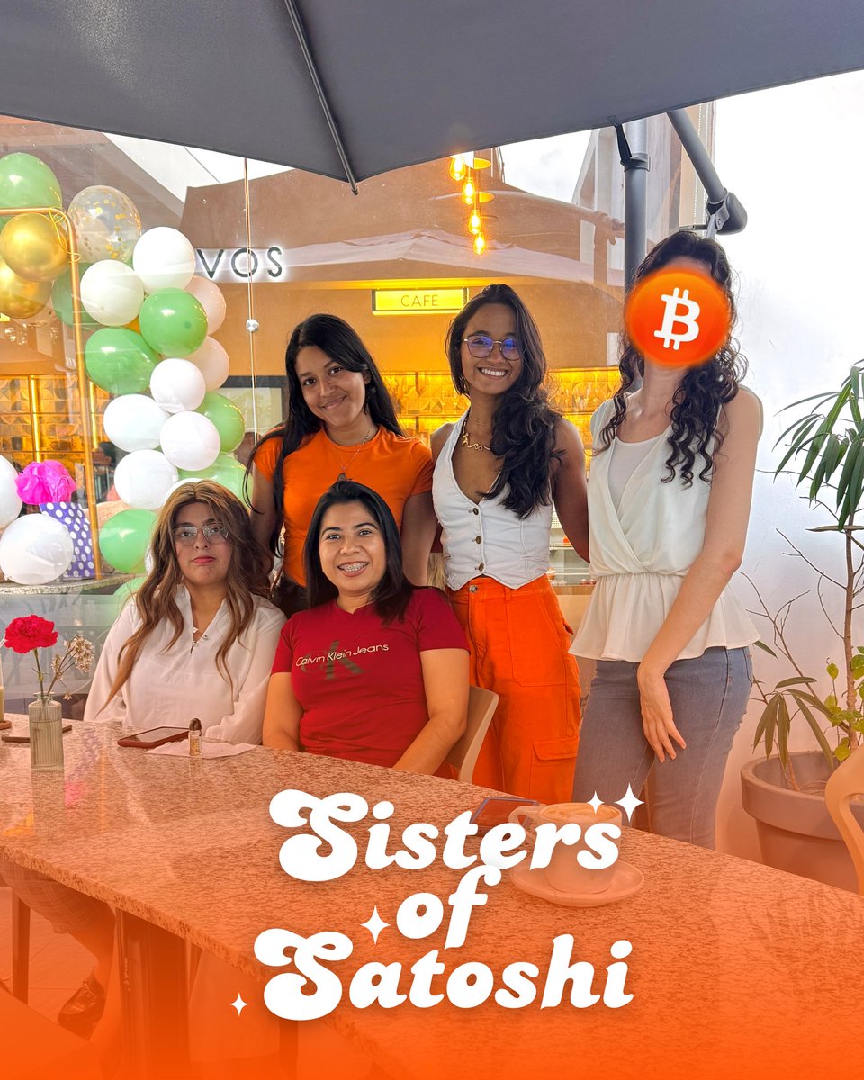 Our Bitcoin women’s meetup in El Salvador was a blast! We gathered to chat about Bitcoin, answer questions, and connect with incredible women over coffee and spending sats at a local spot. 🧡

The best part? The most exciting part? Our waiter becomes incredibly enthusiastic when