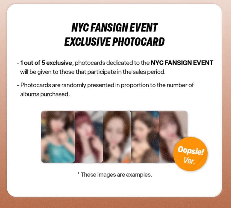 WTS LFB 
LE SSERAFIM HELLO82 NYC FANSIGN EXCLUSIVE PHOTOCARDS 

RUSH GROUP ORDER IF I WIN FREE SHIPPING ON ME, WORLDWIDE INCLUDED.

$32 USD  PER CLAIM ALBUM INCLUSIONS INCLUDED

(if i get more joiners i’ll raffle a signed postcard for free and give away official merch)