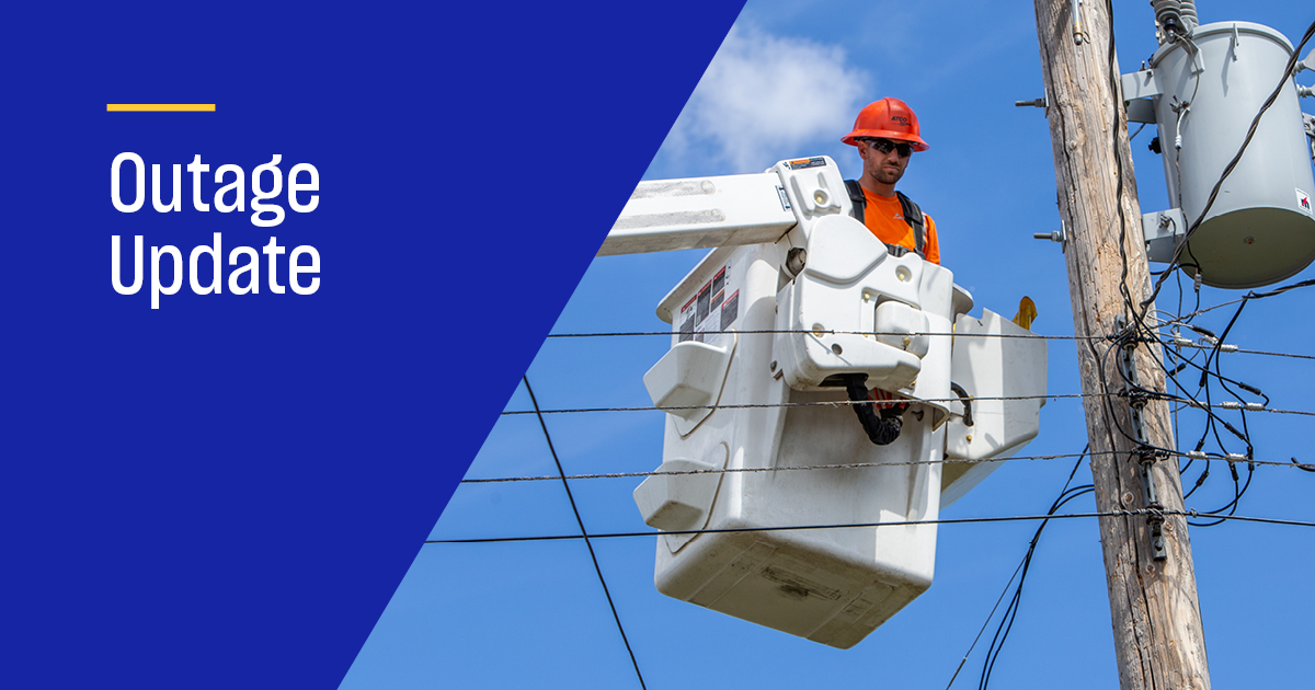 Update on outage in the Hanna and Hanna Rural areas. Crews continue to work on repairs. We hope to have power restored by 3:00 PM. Stay up to date with our outage map: poweroutage.atco.com