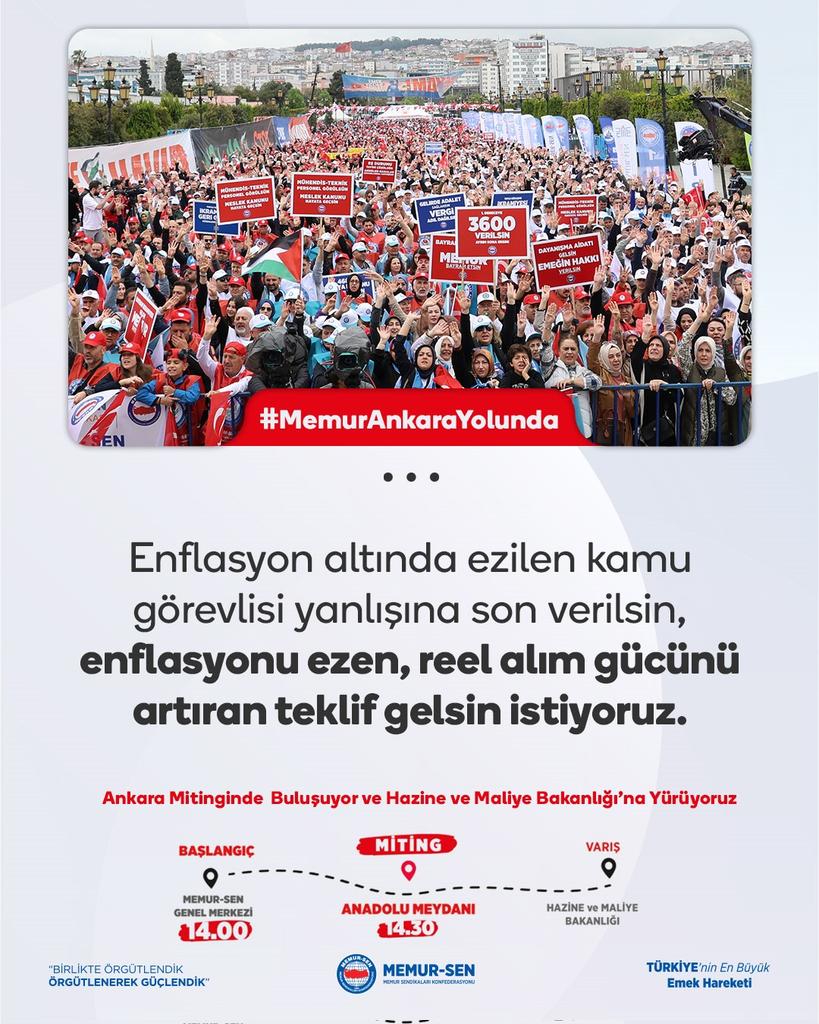 Solhan_EBS's tweet photo. Ya maaşları yükseltin,
ya da piyasayı düzeltin. Memuru, enflasyona karşı ezdirmeyin...
#MemurAnkaraYolunda
#MemurAnkaraYolunda
#MemurAnkaraYolunda
#MemurAnkaraYolunda https://t.co/Q6wdRpiE5D