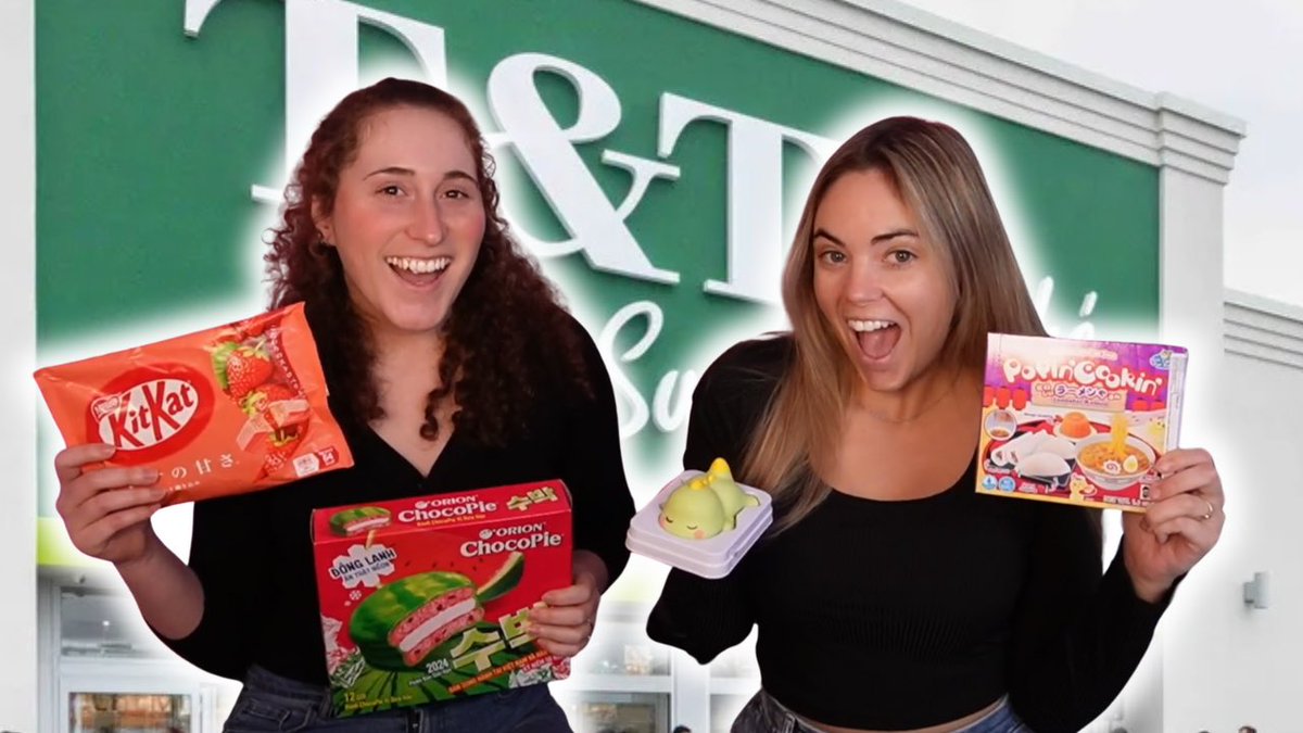 Maricannee's tweet photo. Nouvelle vidéo on test le marché asiatique T&amp;T https://t.co/yYAET6lPr6

#quebec #france #funny #youtube #tastetest #asiatiquefood #food #testing #tastetest https://t.co/h7EicOfDW0