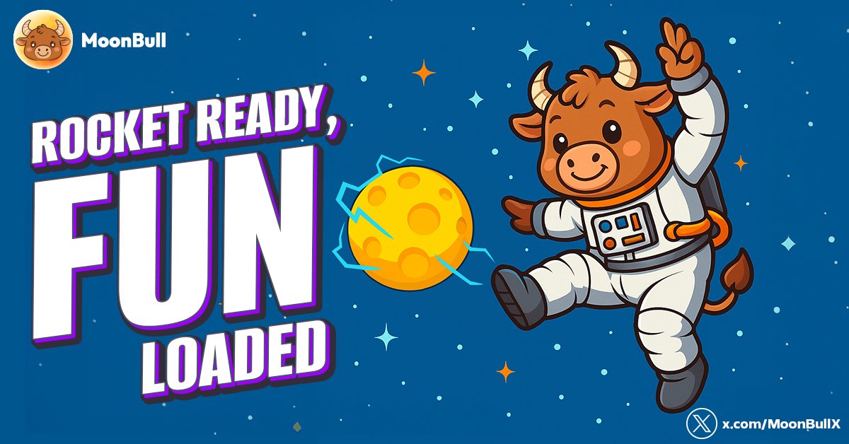 MoonBullX's tweet photo. MoonBullโs not just going upโฆ weโre going out of orbit. ๐
Follow our X to join the incredible journey!!
@MoonBullX
#MoonBull #MOBU #Community #Grok #sundayvibes #HAECHAN #Letsmoon https://t.co/o3I2yIgWVI
