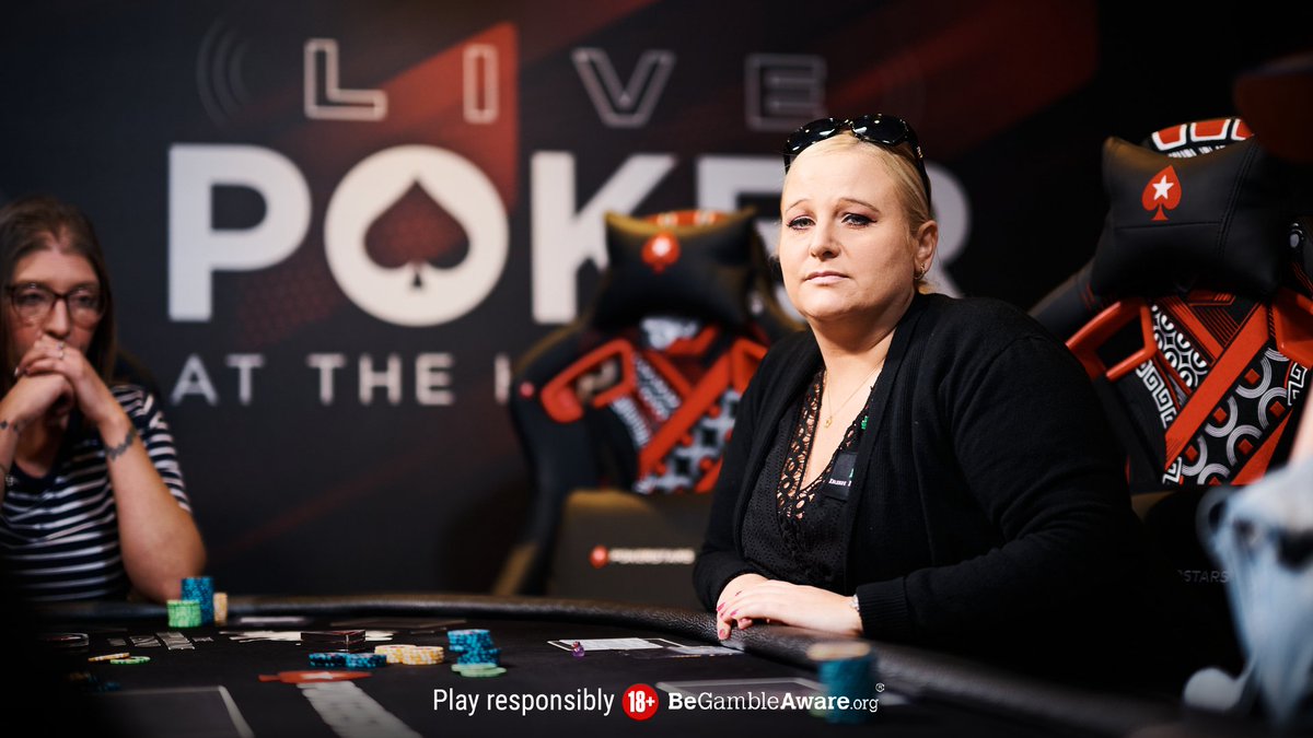 PokerStarsUK's tweet photo. 👑 @Tantina1 has exited in fourth place in the #WomensSummerFestival Main Event, taking home £7,650. 🙌

@JenShahade, Claire Taylor and Lynne Beaumont continue to battle it out for the £22,200 top prize. 🏆

Follow the action with @Stapes and @J_Hartigan: https://t.co/ssweRrMhkt https://t.co/QrknpunPY4