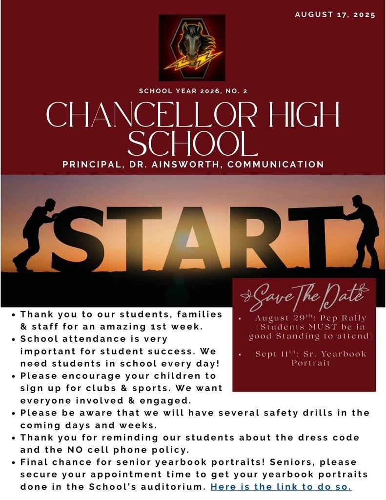 Sunday Communication 8/17/2025

Please check the website or your email for details and links.