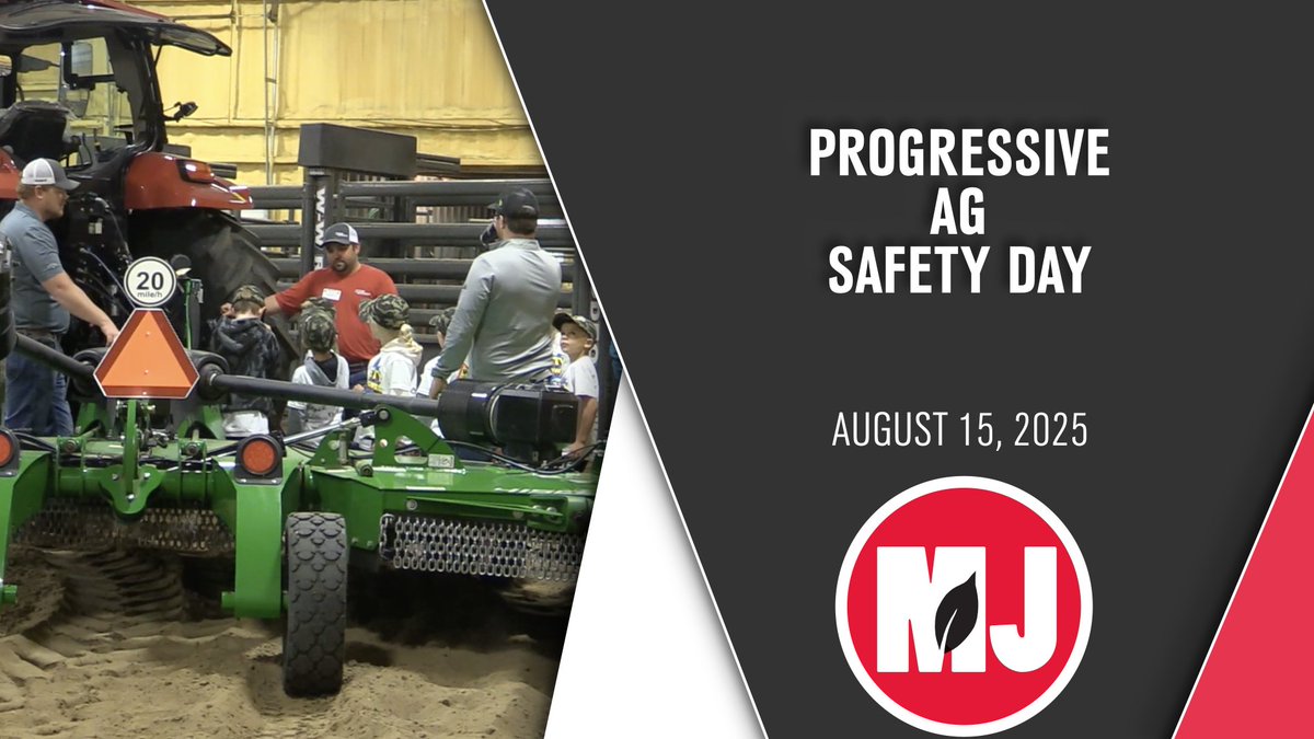 It's never too early to start teaching kids about agricultural safety. One program that's making a big difference is progressive agriculture safety day. The largest rural safety and health education program for children in north America.
youtu.be/cpUe_7dPlAI