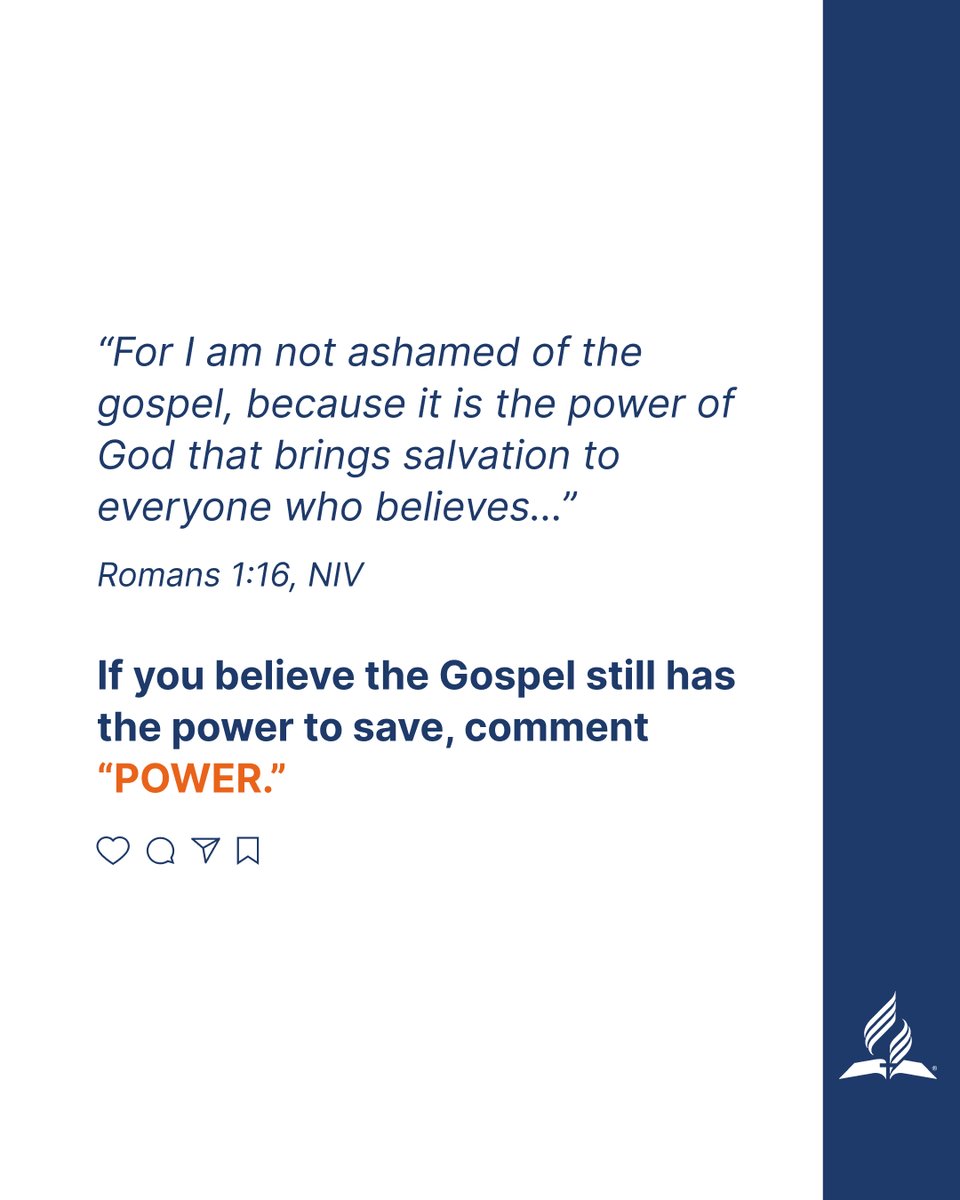 Jesus didn't die on a cross so you could stay exactly the same. He died so you could be completely transformed. That transformation requires you to face the truth about your sin and your need for a Savior.

If you believe the Gospel still has the power to save, comment POWER.