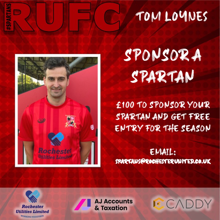 🔴⚫ INTRODUCING THE SPARTANS 🔴⚫

In his third season with us, when this man scores they are usually pretty spectacular - he's here, he's there, he plays everywhere - Tom Loynes is RETAINED!! 

🔴⚫ #Spartans