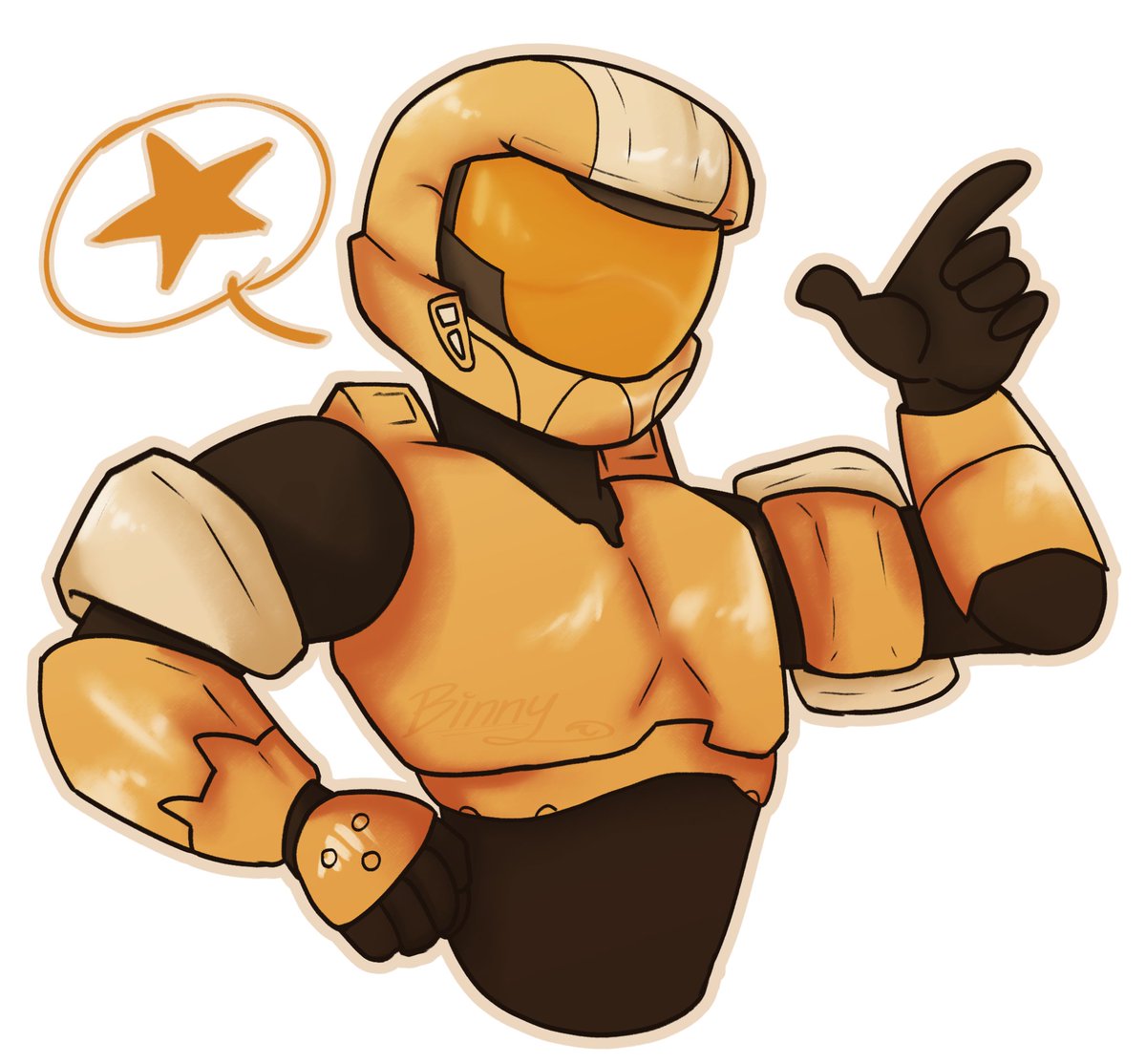 Some CRASH art by Binny!