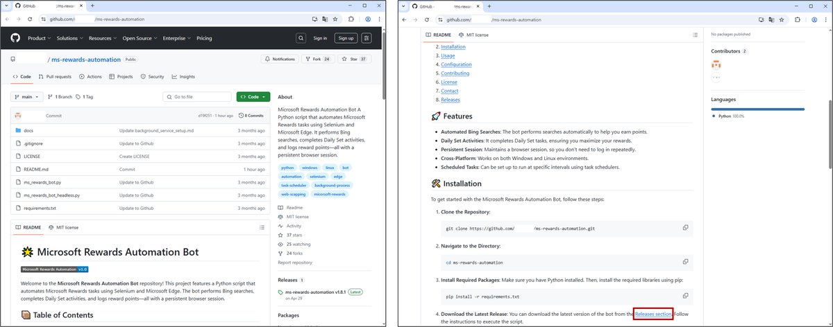 ASEC has recently discovered the massive distribution of SmartLoader malware through GitHub repositories.

Upon searching for keywords such as game hacks, software crack, and automation tool, the GitHub repository containing the SmartLoader malware is displayed at the top of the