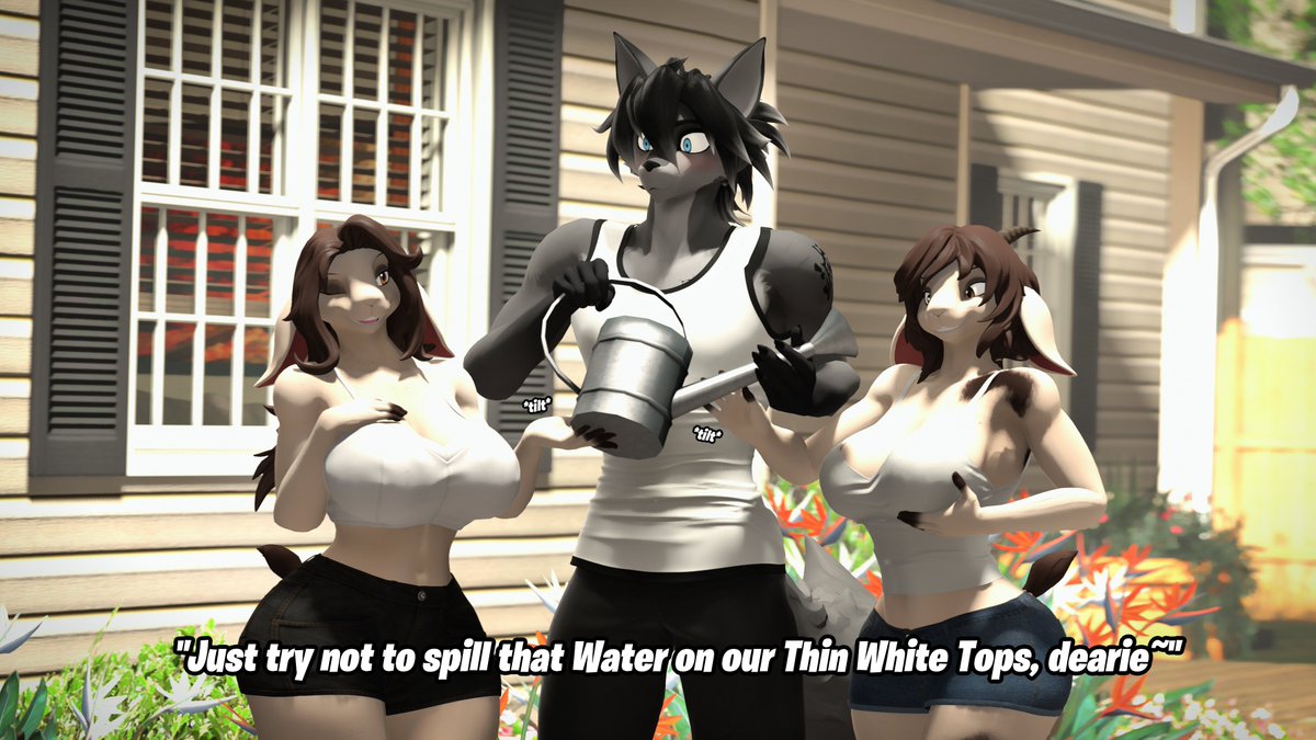 Koles Boss, Laura and her Daughter Heather just doin' a lil bit of teasing.

Laura and Heather belong to <a href="/LoboSleezy/">SleezyLobo🔞(Comms Open)</a>