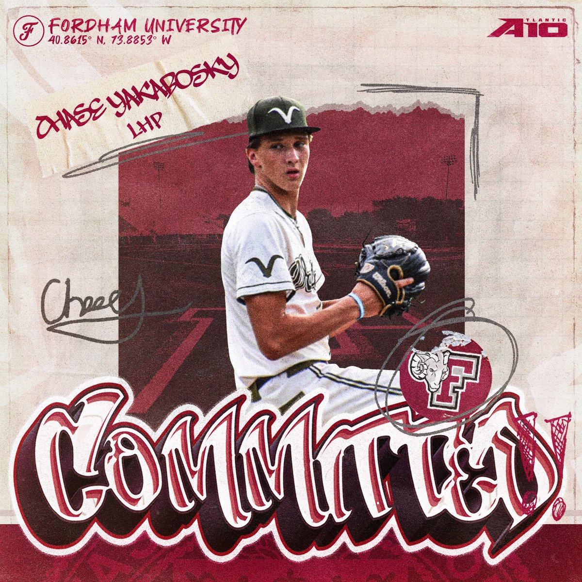 I am excited to announce my commitment to Fordham University. Thank you to everyone who helped me along the way.
Go Rams!