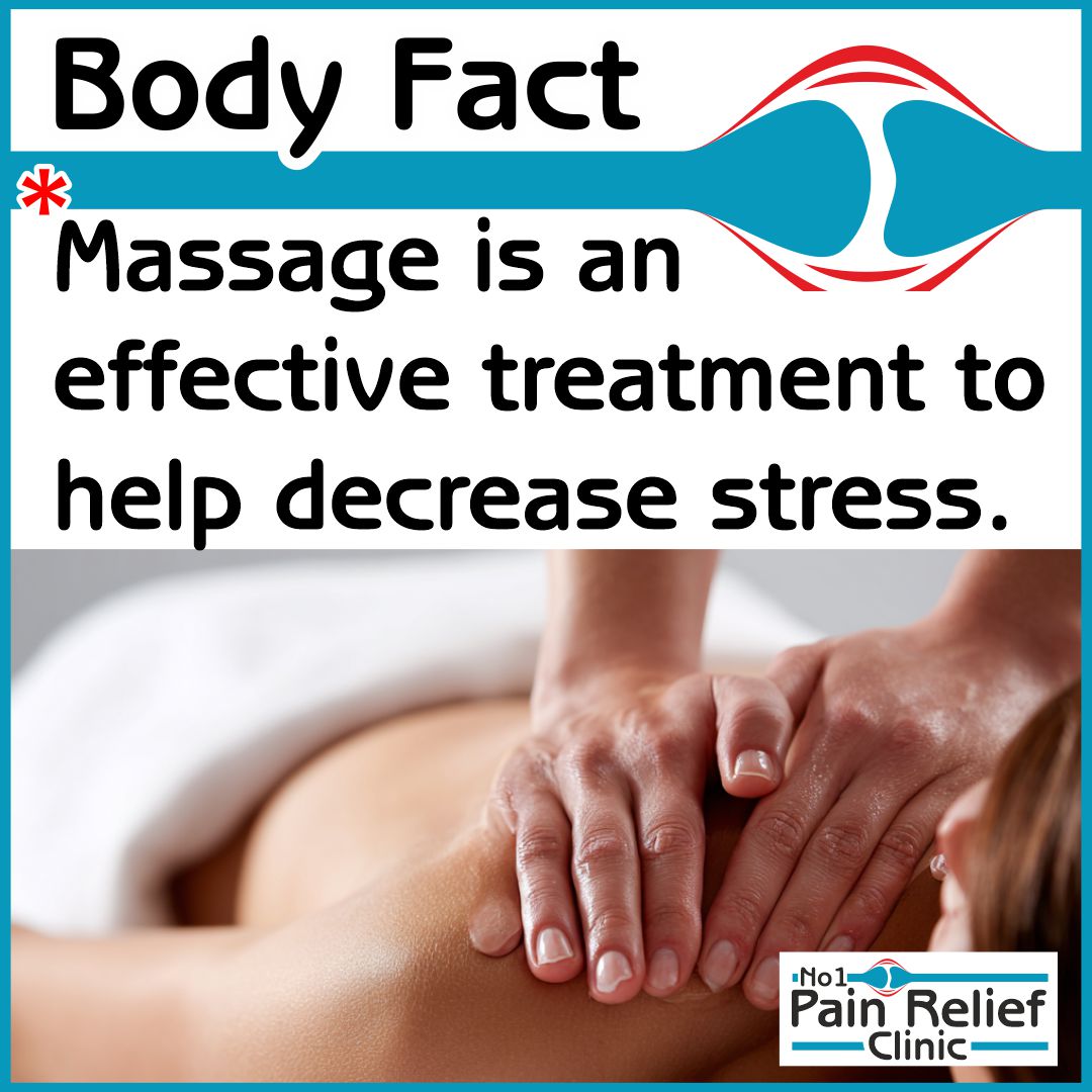 You can choose which type of massage you want - they all help you feel great.