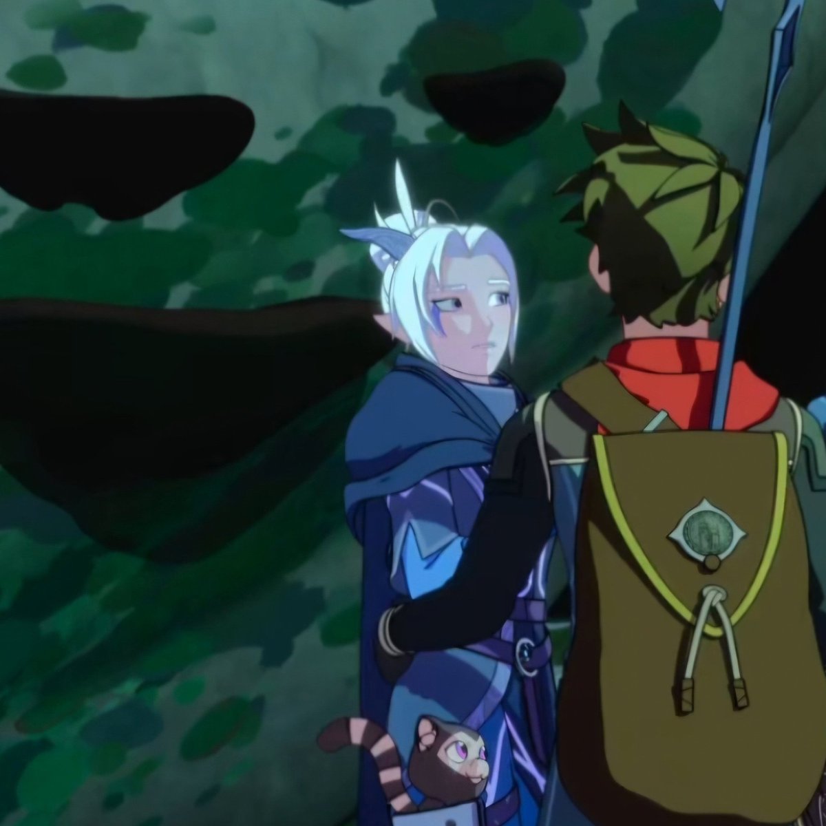 julianablog12's tweet photo. I love the little details, Callum's hand on Rayla's waist.😌
#Rayllum #TDP #TheDragonPrince https://t.co/yoAczUdqGL