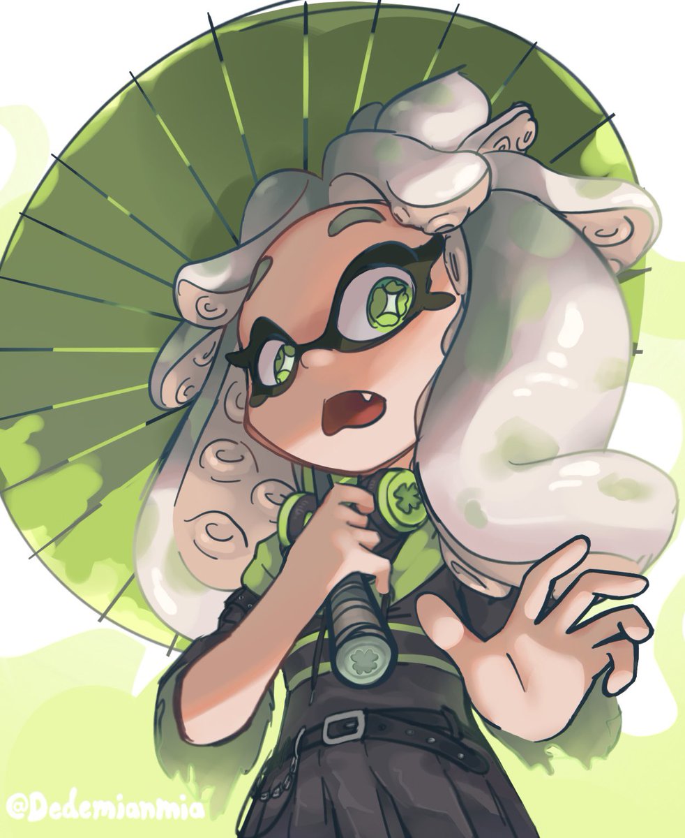 Made a splatoon oc! As someone who knows nothing about splatoon lol